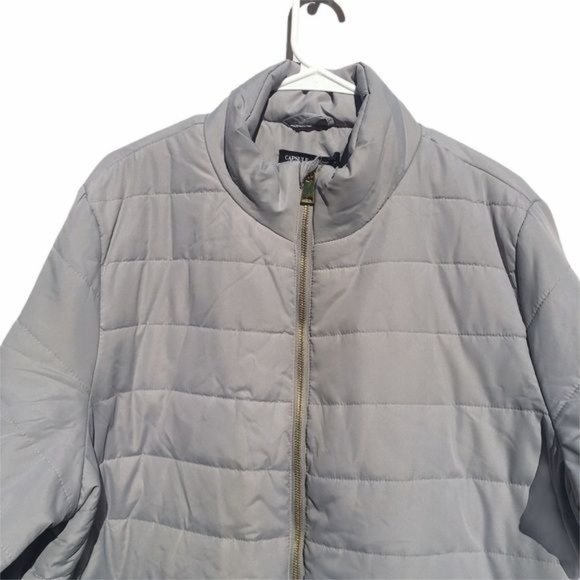 Capsule puffer jacket grey coat size 24 NWT ladies - Picture 4 of 6